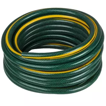 Шланг поливочный Grinda Standard 429000-1/2-15, 15 атм, армированный, трехслойный, 1/2"x15 м