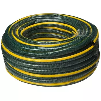 Шланг поливочный Grinda Standard 429000-3/4-50, 15 атм, армированный, трехслойный, 3/4"x50 м