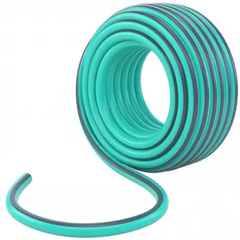 Шланг поливочный Palisad LUXE, 67665, 3/4", 25 м, 4 слойный Мята