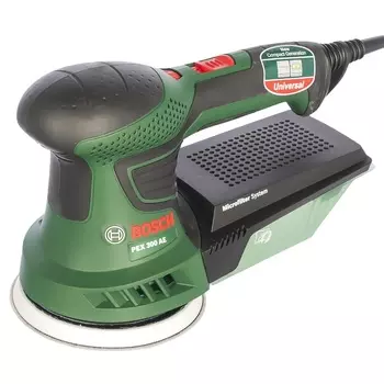 Шлифмашина эксцентриковая по металлу Bosch PEX 300 AE 0.603.3A3.020 (сетевое питание, 12000 оборотов/мин)