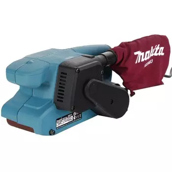 Шлифмашина ленточная Makita 9911, длина ленты 457 мм, возможность подключения к пылесосу