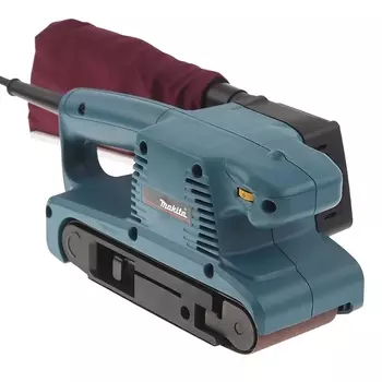 Шлифмашина ленточная Makita 9911K (длина ленты 457 мм, возможность подключения к пылесосу)
