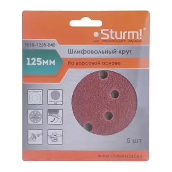 Шлифовальный круг Sturm 9010-1258-040