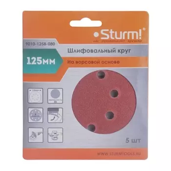 Шлифовальный круг Sturm 9010-1258-080