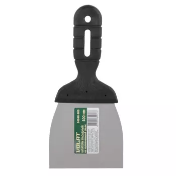 Шпатель фасадный Волат 34040-100, нержавеющая сталь, с пластиковой ручкой, 100мм