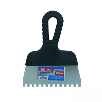 Шпатель Союз 8051-45-150-6FC 150 мм, зуб 6х6 мм