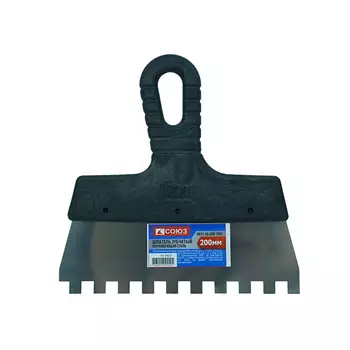 Шпатель Союз 8051-45-200-10FC 200 мм, зуб 10х10 мм