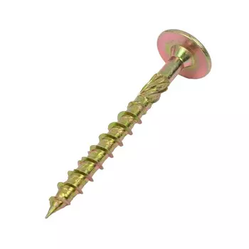 Шуруп конструкционный Starfix SMZ2-24645-5, 8.0х80, по дереву, с прессшайбой, TORX40, 5 шт. в зип-локе