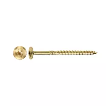 Шуруп конструкционный Starfix SMZ4-24725-2, 8.0х160, по дереву, с прессшайбой, TORX40, 2 шт. в зип-локе