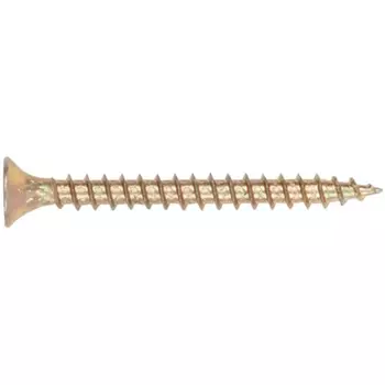 Шуруп Starfix SMC3-20430-500, универсальный 3.5х50 мм желтый цинк (500 шт в картонной упаковке)