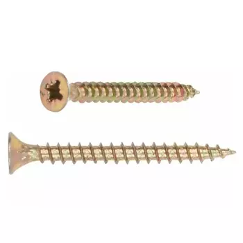 Шуруп универсальный Starfix SMC2-30440-250, 4.5х60 мм желтый цинк (250 шт в карт. уп.)