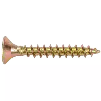 Шуруп универсальный Starfix SMC2-45420-250, 6.0х40 мм желтый цинк (250 шт в карт. уп.)