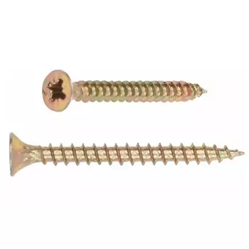 Шуруп универсальный Starfix SMC3-30450-250, 4.5х70 мм желтый цинк (250 шт в карт. уп.)