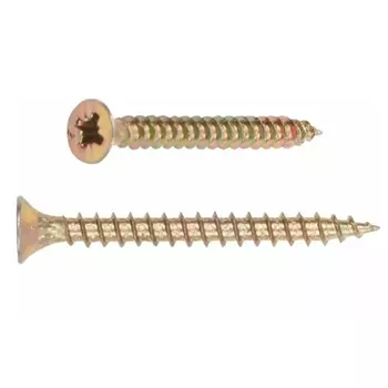 Шуруп универсальный Starfix SMP1-20400-250, 3.5х20 мм желтый цинк (250 шт в пласт. конт.)