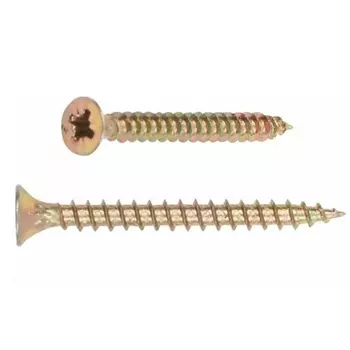 Шуруп универсальный Starfix SMP1-78396-300, 3.0х16 мм желтый цинк (300 шт в пласт. конт.)