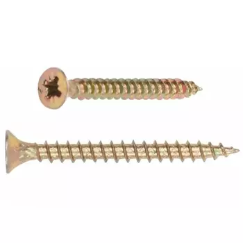 Шуруп универсальный Starfix SMZ1-30396-50, 4.5х16 мм желтый цинк (50 шт в зип-локе)