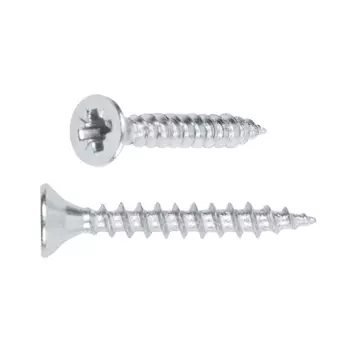 Шуруп универсальный Starfix SMZ2-57640-25, 4.0х60 мм белый цинк (25 шт в зип-локе)