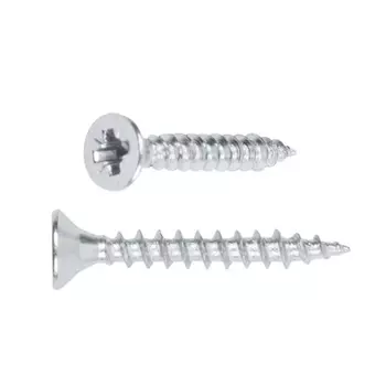 Шуруп универсальный Starfix SMZ2-62640-25, 4.5х60 мм белый цинк (25 шт в зип-локе)