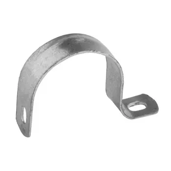 Скобы Светозар 60211-25-50 металлические D31мм, однолапковые, для крепления металлорукава d=25мм, 50шт 60211-25-50