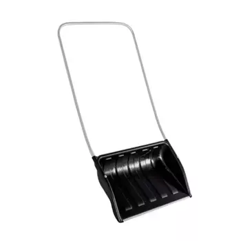 Скрепер для уборки снега 700х465мм черный