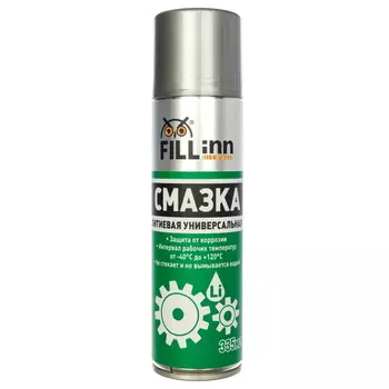 Смазка литиевая универсальная Fill Inn FL026 071026, 335 мл (аэрозоль)