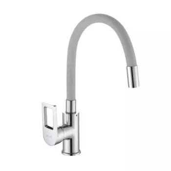 Смеситель для кухни D-Lin D155308-2 поворотный гнущийся излив