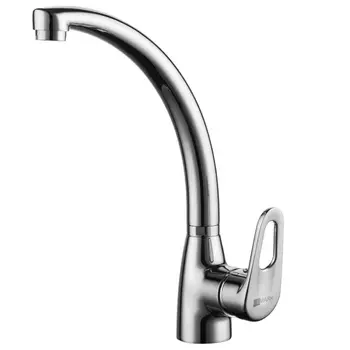 Смеситель для кухни Lemark Luna LM4155C с высоким поворотным изливом, хром