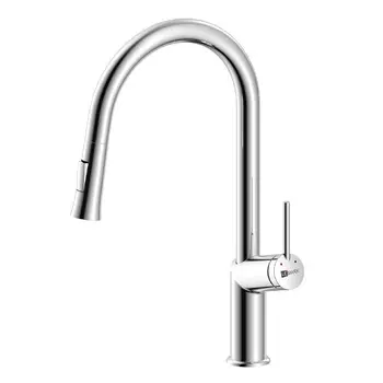 Смеситель для кухни Lemark Minima LM3850C с вытягивающимся изливом