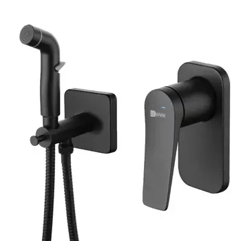 Смеситель с гигиеническим душем Lemark Bronx LM3719BL
