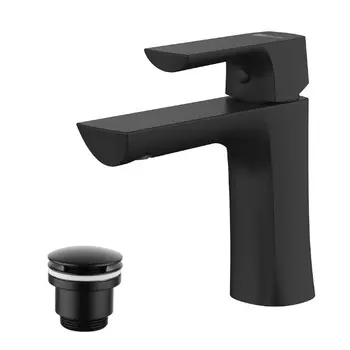 Смеситель для раковины Lemark Ursus LM7206BL черный