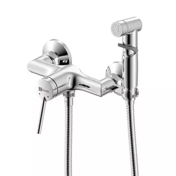 Смеситель с гигиеническим душем Lemark Minima LM3818C