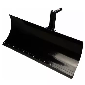 Снегоуборочный отвал к мотоблокам РЫСЬ, Каскад, Нева, обрезиненный нож, СТ с регул. адаптером ОСН 30.400.1000