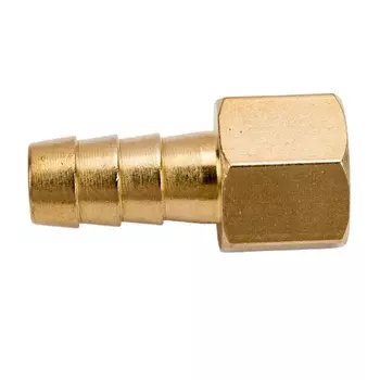 Соединение Eco AB-FT14/E10, внутренняя резьба 1/4" х елочка 10 мм (латунь)