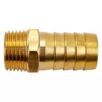 Соединение Eco AB-MT12/E19 наруж. резьба 1/2" х елочка 19 мм (латунь)