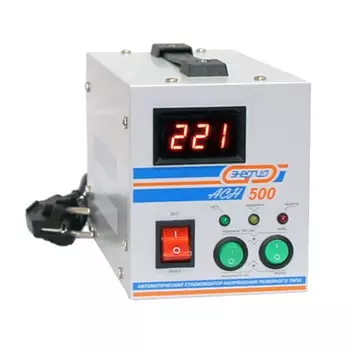 Электронный стабилизатор напряжения Энергия АСН-500 Е0101-0112 (однофазный, напольная установка, точность 94%)