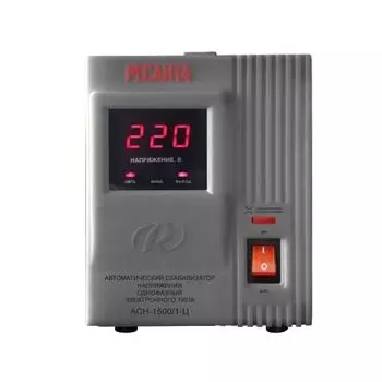 Стабилизатор напряжения Ресанта АСН 1500/1-Ц 63/6/3 на домашнюю сеть (1500вт, напольный)