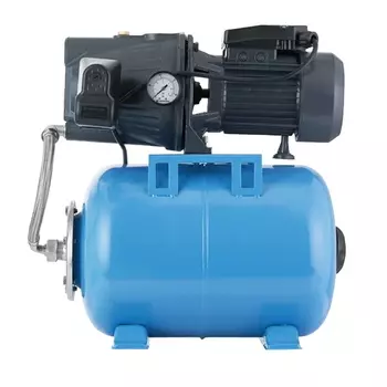 Станция авто водоснабжения Unipump AUTO JET 80 L, 900 Вт max (600 Вт), Hmax-38м, Qmax-50 л/мин, корпус-чугун, 49681