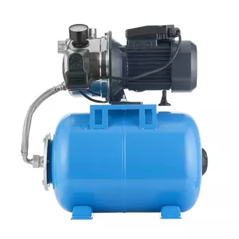 Станция авто водоснабжения Unipump AUTO JS 80, 900 Вт max (600 Вт), Hmax-38м, Qmax-45 л/мин, корпус-нерж.сталь, 24429