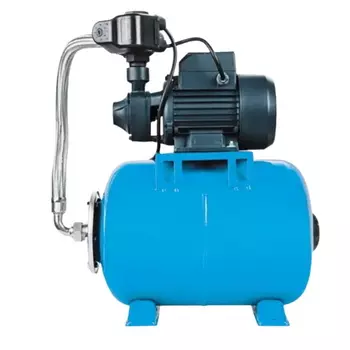 Станция авто водоснабжения Unipump AUTO QB 60, 370Вт, Hmax-33м, Qmax-30 л/мин, корпус-чугун, вихревого типа, 37928