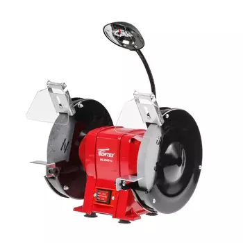 Станок точильный Wortex BG 2040-1 L BG20401L0023, в коробке, 400 Вт, 200х20х12 мм, подсветка