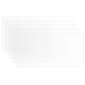 Стекло защитное Solaris WA-2480, внутреннее к щитку сварщика 95*47, упак/5шт, (пр-во РФ)