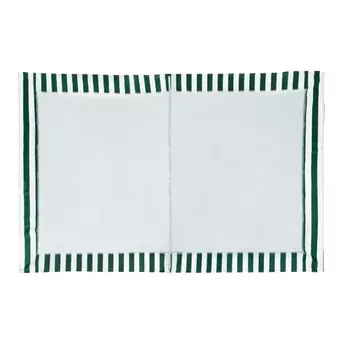 Стенка для садового тента Green Glade 4130 1,95х2,95 м, с москитной сеткой, полиэстер, зеленая