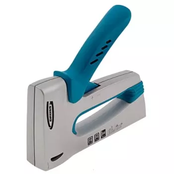 Степлер мебельный Gross 41002, алюминиевый корпус,регулировка удара, тип скобы 13, 53, 300, 6-16мм