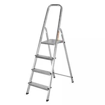 Стремянка алюминиевая Вихрь СА 1х4 73/5/1/2