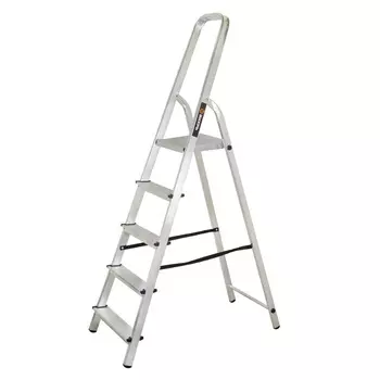 Стремянка алюминиевая Вихрь СА 1х5 73/5/1/3