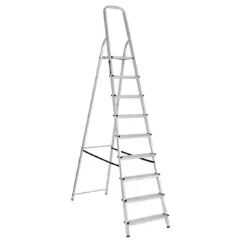 Стремянка алюминиевая Вихрь СА 1х9 73/5/1/6