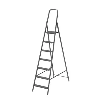 Стремянка компактная Сибртех 97947, стальная 7 ступеней