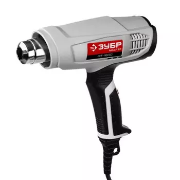 Строительный фен Зубр МАСТЕР ФТ-1600 (мощность 1600 вт, температура 550°C, 350-550 л/мин)