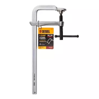 Струбцина F-образная Denzel 20470, 100x300 мм, кованая
