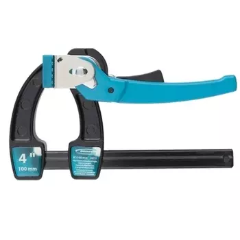 Струбцина реечная Gross 20717 (быстрозажимная, 4"/100 мм)